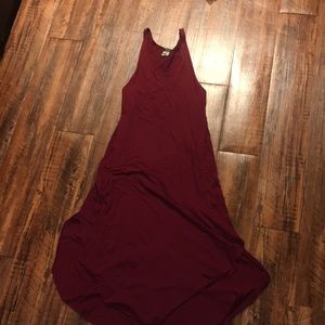 Free People burgundy dress!